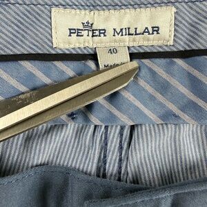 Peter Millar Blue Chino Khani golf pant